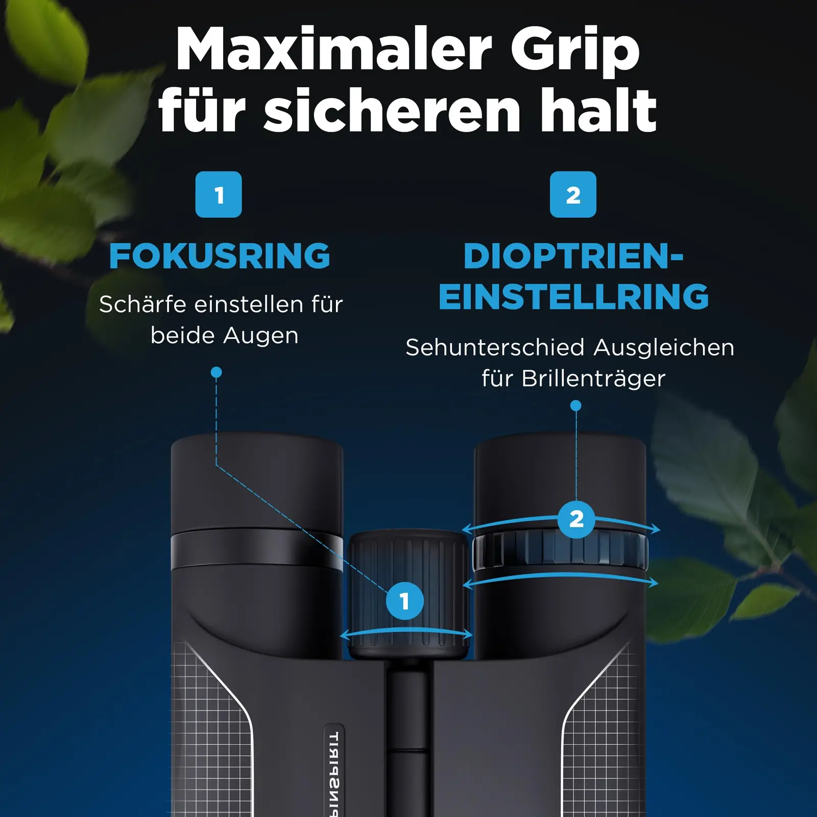 AlpinSpirit binokkel lähedalt